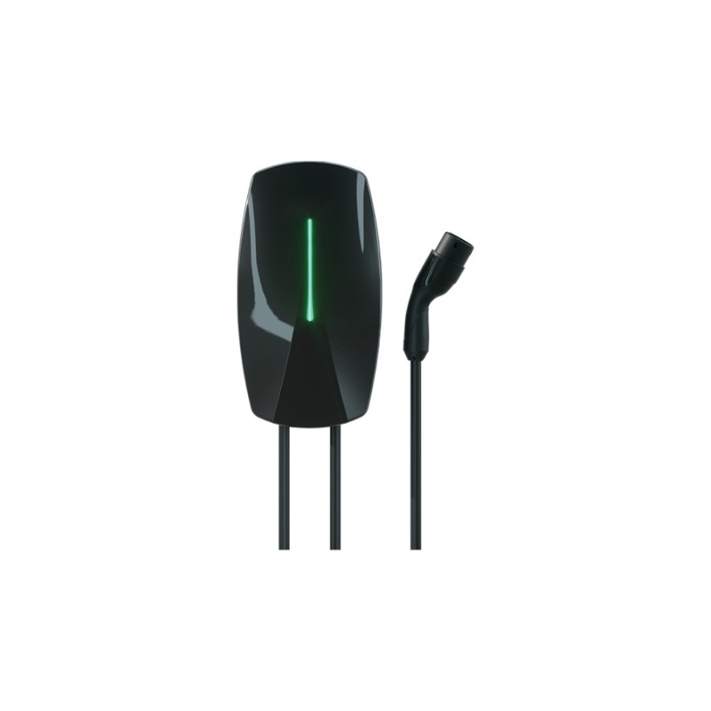 كومة شحن التيار المتردد مثبتة على الحائط ومثبتة على عمود